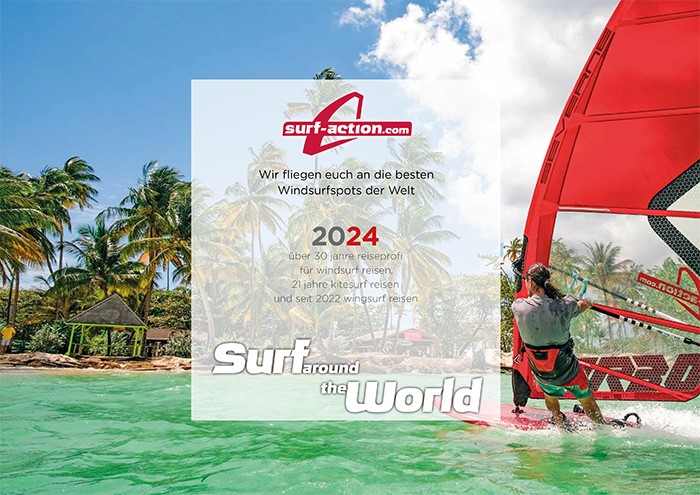 Online Magazin 2024 - Neues Abenteuer gefällig?  Unser Online-Magazin 2024 bringt euch die Welt der Windsurfreisen näher!